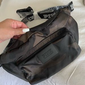 V.S. PINK Camo Adjustable Fanny Pack